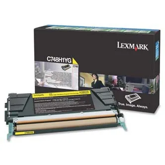 Lexmark - Vysoká výtěžnost - žlutá - originální - kazeta s barvivem LCCP, LRP - pro Lexmark C748de, C748dte, C748e