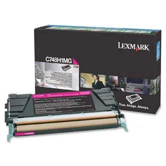 Lexmark - Vysoká výtěžnost - purpurová - originální - kazeta s barvivem LCCP, LRP - pro Lexmark C748de, C748dte, C748e