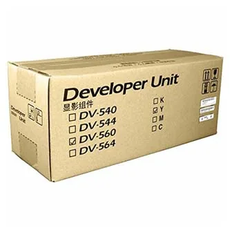 Kyocera originální developer DV-560Y, yellow, 200000str., Kyocera FS-C5350DN,FS-C5350DN/KL
