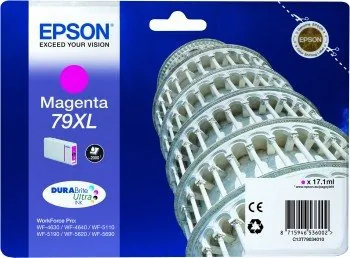 Epson originální ink C13T79034010, 79XL, XL, - prošlá expirace (2018)