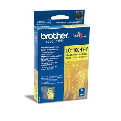 Brother LC-1100HYY, yellow - poškozený obal B (viz. popis)- prošlá expirace (2023)