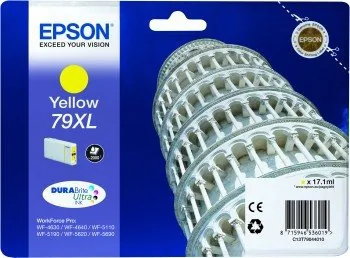Epson originální ink C13T79044010, 79XL, XL, - prošlá expirace (2025)