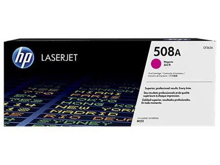 HP originální toner, CF363A, magenta - poškození obalu B (viz. popis)